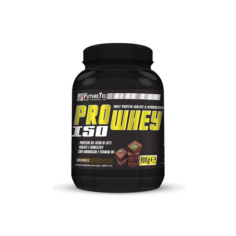 Vendita online INTEGRATORE ALIMENTARE PRO WHEY ISO 900G BROWNIES costo  40,00 €  spedizione in 24h