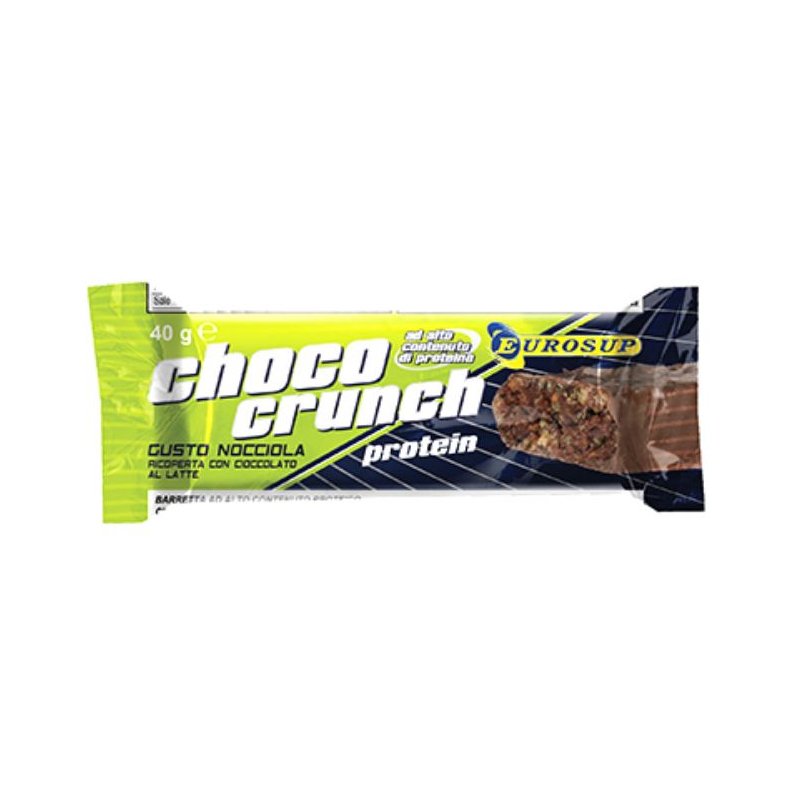 Vendita online INTEGRATORE ALIMENTARE CHOCO CRUNCH 40G NOCCIOLA costo  2,00 €  spedizione in 24h