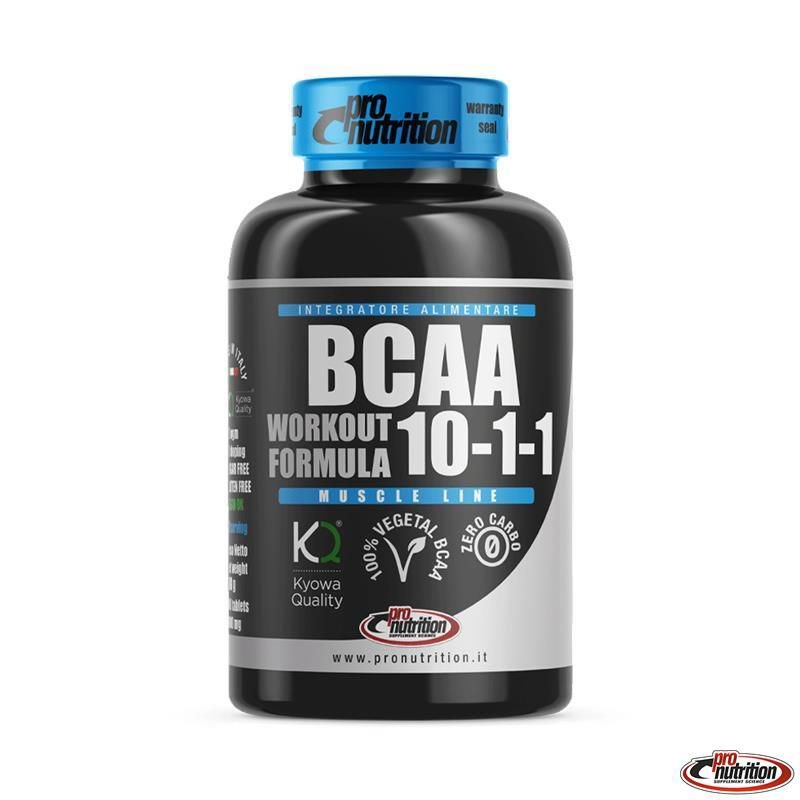 Vendita online INTEGRATORE PER LO SPORT BCAA 10-1-1 100 TABLETS costo  20,00 €  spedizione in 24h