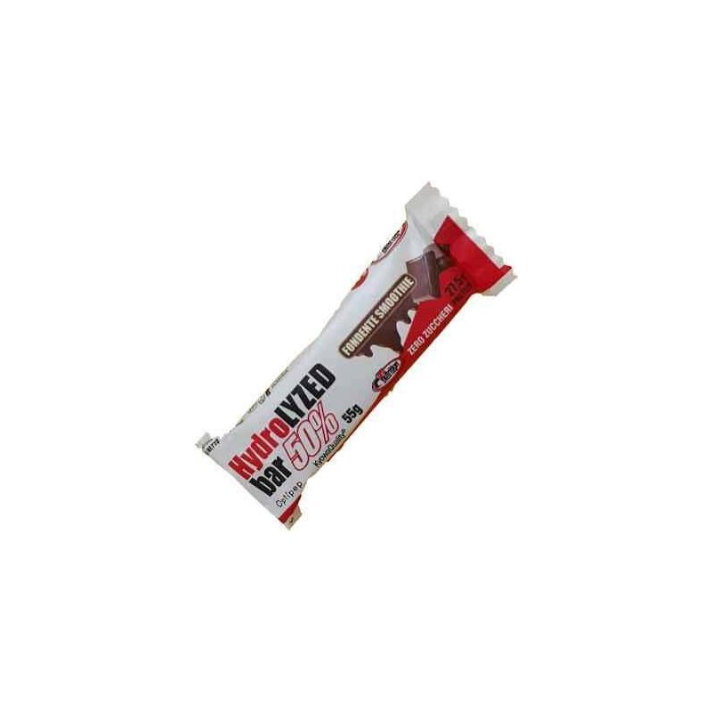 Vendita online INTEGRATORE ALIMENTARE HYDROLYZED BAR 55% 55G FONDENTE SMOOTHIE costo  2,50 €  spedizione in 24h