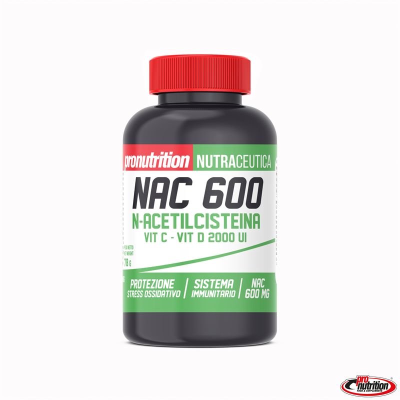 Vendita online INTEGRATORE ALIMENTARE NAC 600 60 CPR costo  20,00 €  spedizione in 24h