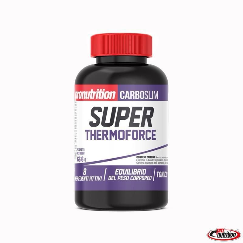 Vendita online INTEGRATORE PER LO SPORT SUPER THERMO FORCE 90 CPS costo  30,00 €  spedizione in 24h