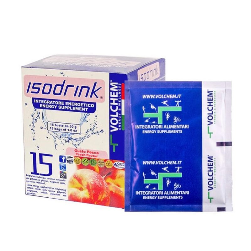 Vendita online INTEGRATORE ALIMENTARE ISO DRINK 15 BUSTINE DA 30G PESCA costo  13,00 €  spedizione in 24h