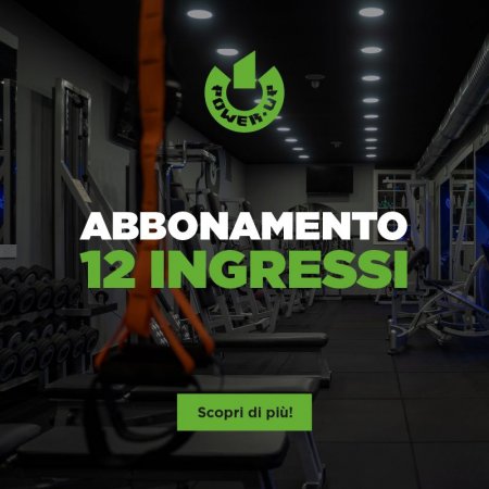 POWER UP ABBONAMENTO 12 INGRESSI