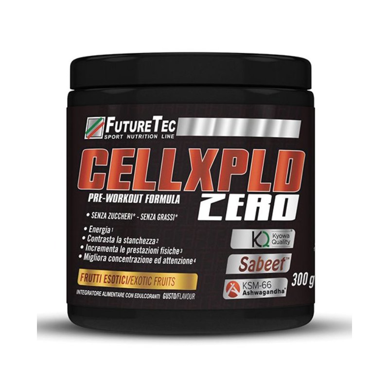 Vendita online INTEGRATORE PER LO SPORT CELLXPLD ZERO 300G FRUTTI ESOTICI costo  30,00 €  spedizione in 24h