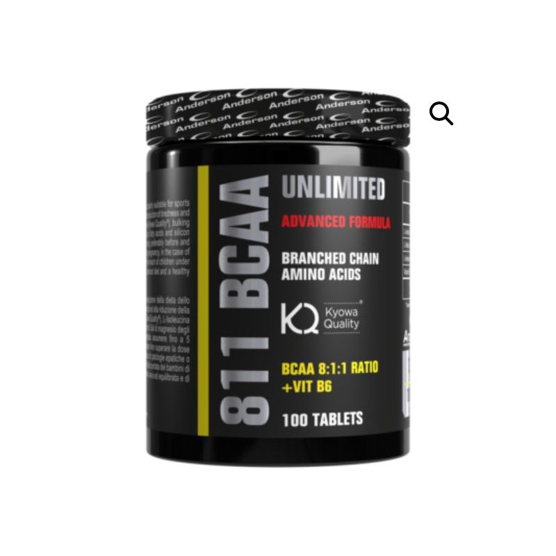 Vendita online INTEGRATORE PER LO SPORT BCAA 8:1:1 100 COMPRESSE costo  20,00 €  spedizione in 24h