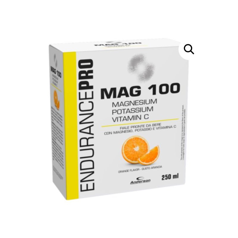 Vendita online INTEGRATORE ALIMENTARE ENDURANCEPRO MAG 100 250ML costo  15,00 €  spedizione in 24h