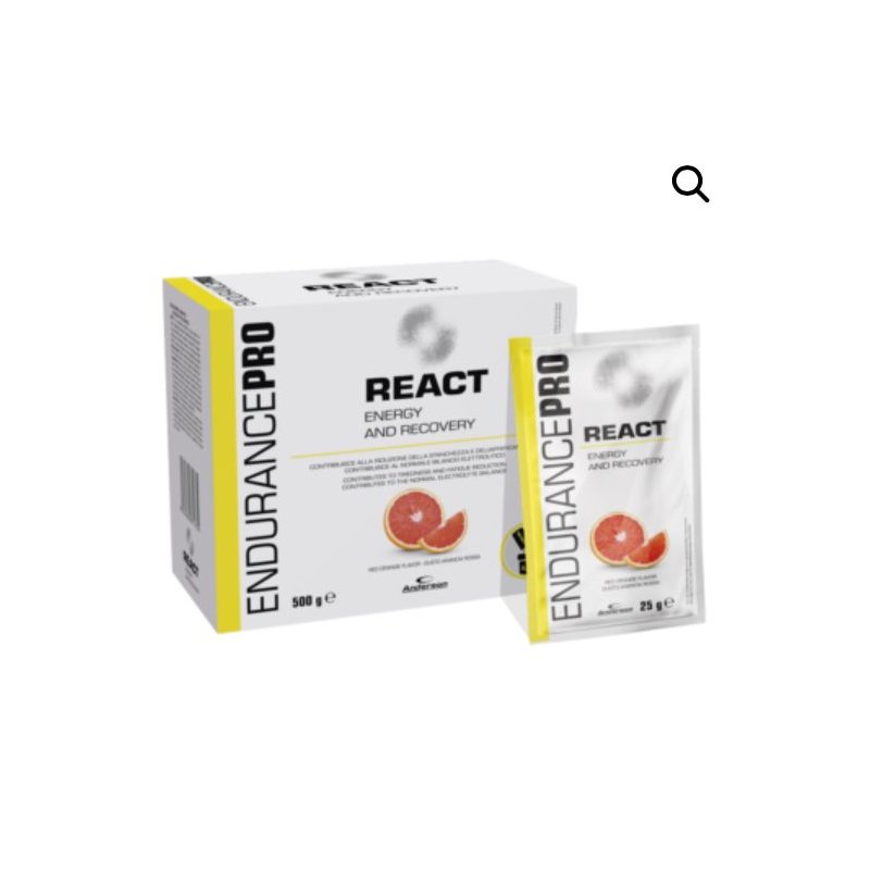 Vendita online INTEGRATORE ALIMENTARE ENDURANCEPRO REACT 500G ARANCIA ROSSA costo  25,00 €  spedizione in 24h