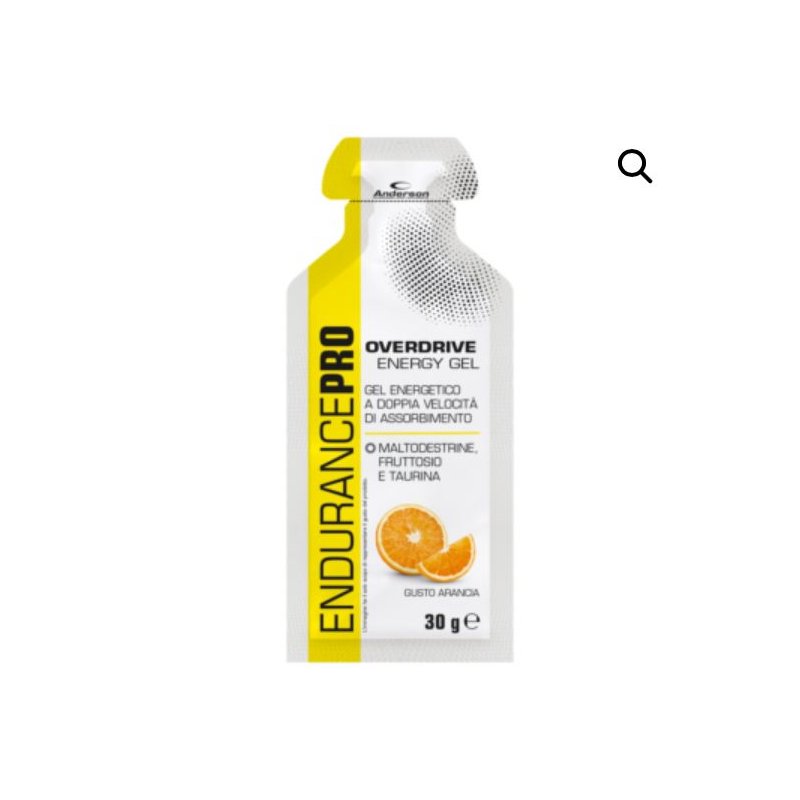 Vendita online INTEGRATORE ALIMENTARE OVERDRIVE ENERGY GEL 30G ARANCIA costo  2,00 €  spedizione in 24h