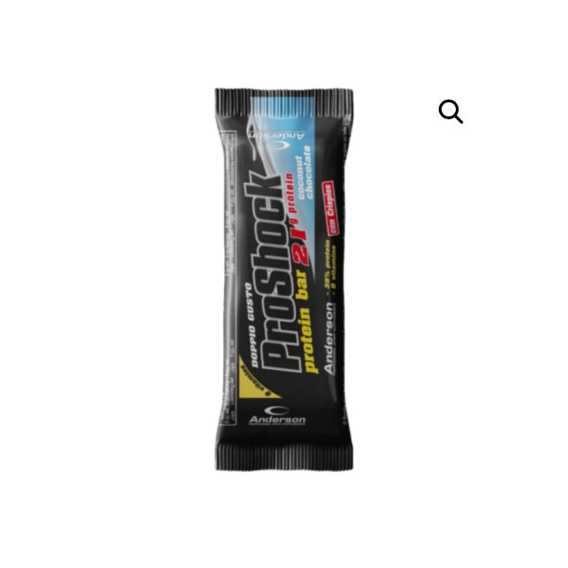 Vendita online INTEGRATORE ALIMENTARE PRO SHOCK 60G COCONUT CHOCOLATE costo  2,50 €  spedizione in 24h