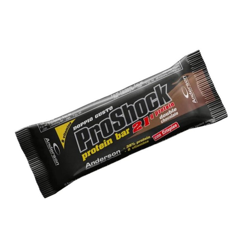 Vendita online INTEGRATORE ALIMENTARE PRO SHOCK 60G DOUBLE CHOCOLATE costo  2,50 €  spedizione in 24h