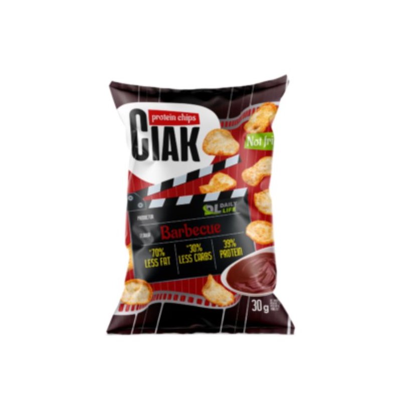 Vendita online INTEGRATORE ALIMENTARE CIAK PROTEIN CHIPS 30G BARBECUE costo  2,00 €  spedizione in 24h