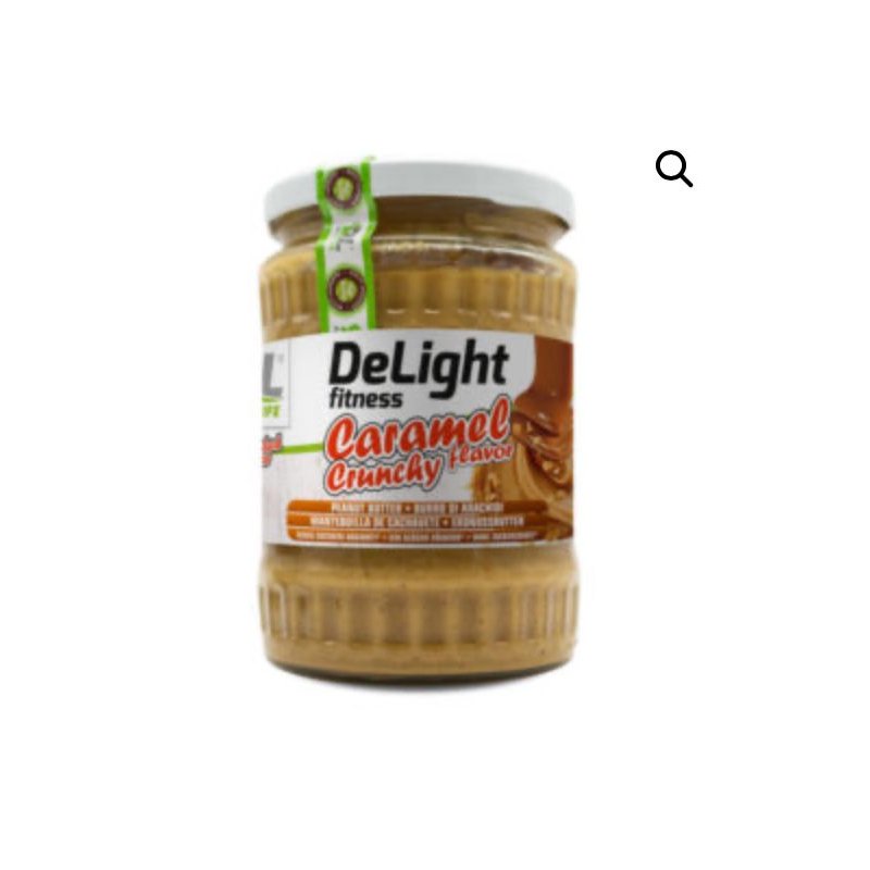 Vendita online INTEGRATORE ALIMENTARE DELIGHT FITNESS CARAMEL CRUNCHY costo  8,00 €  spedizione in 24h