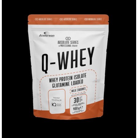 Q-WHEY 900G MILK CARAMEL