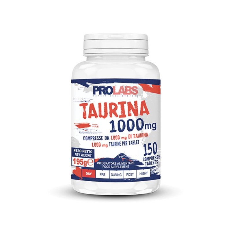 Vendita online INTEGRATORE PER LO SPORT TAURINA 1000 mg 150 COMPRESSE costo  20,00 €  spedizione in 24h