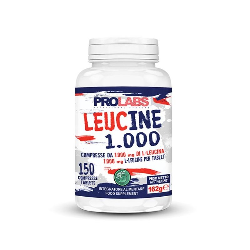 Vendita online INTEGRATORE PER LO SPORT LEUCINE 1000 150 COMPRESSE costo  20,00 €  spedizione in 24h