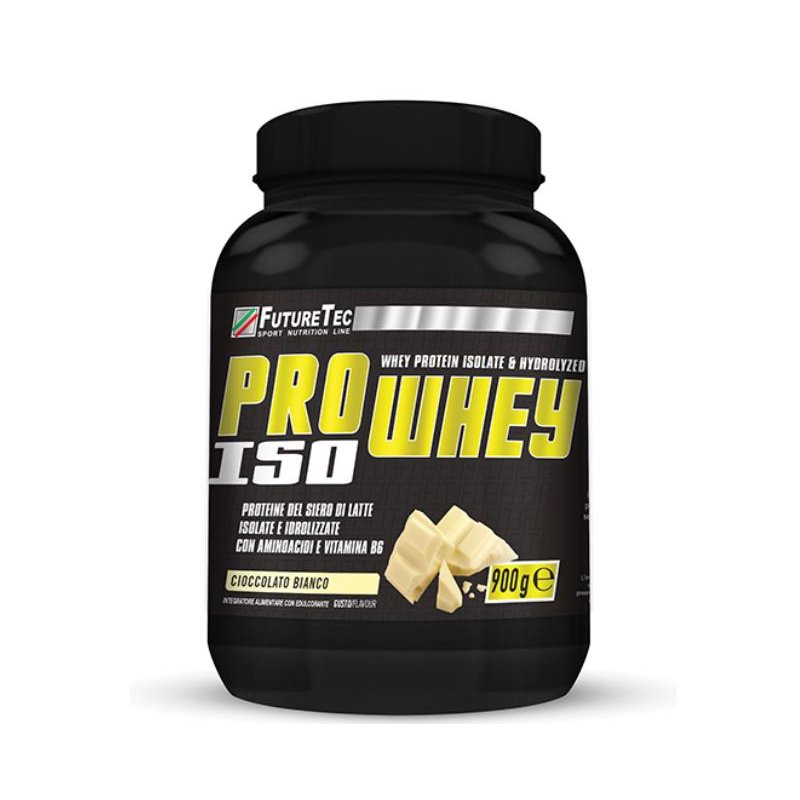 Vendita online INTEGRATORE ALIMENTARE PRO WHEY ISO 900G CIOCCOLATO BIANCO costo  40,00 €  spedizione in 24h