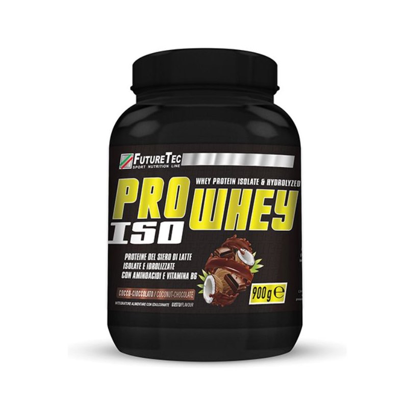 Vendita online INTEGRATORE ALIMENTARE PRO WHEY ISO 900G COCCO-CIOCCOLATO costo  40,00 €  spedizione in 24h