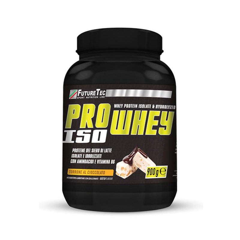 Vendita online INTEGRATORE ALIMENTARE PRO WHEY ISO 900G TORRONE AL CIOCCOLATO costo  40,00 €  spedizione in 24h