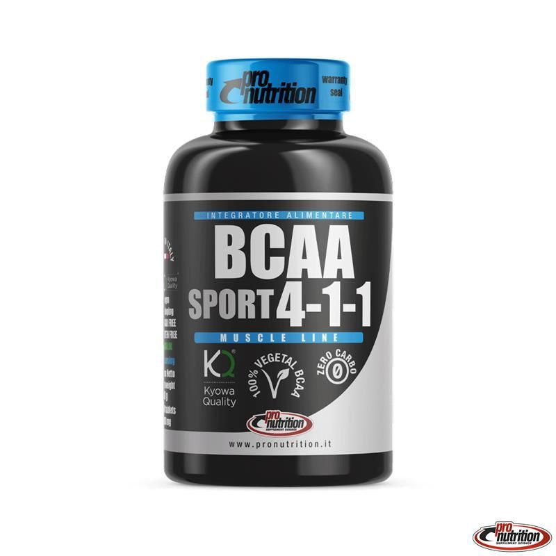 Vendita online INTEGRATORE PER LO SPORT BCAA 4-1-1 100 TABLETS costo  20,00 €  spedizione in 24h