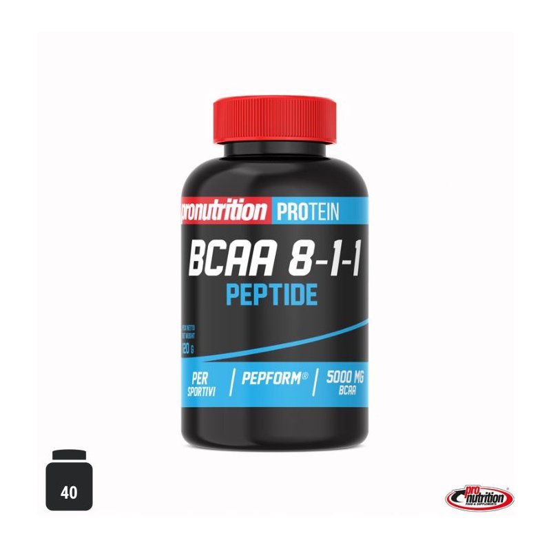 Vendita online INTEGRATORE PER LO SPORT BCAA 8.1.1 200 COMPRESSE costo  35,00 €  spedizione in 24h