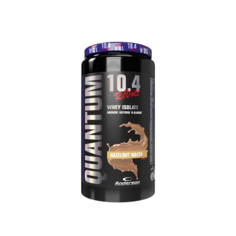 Vendita online INTEGRATORE ALIMENTARE QUANTUM 10.4 ISOLATE 800G HAZELNUT costo  45,00 €  spedizione in 24h