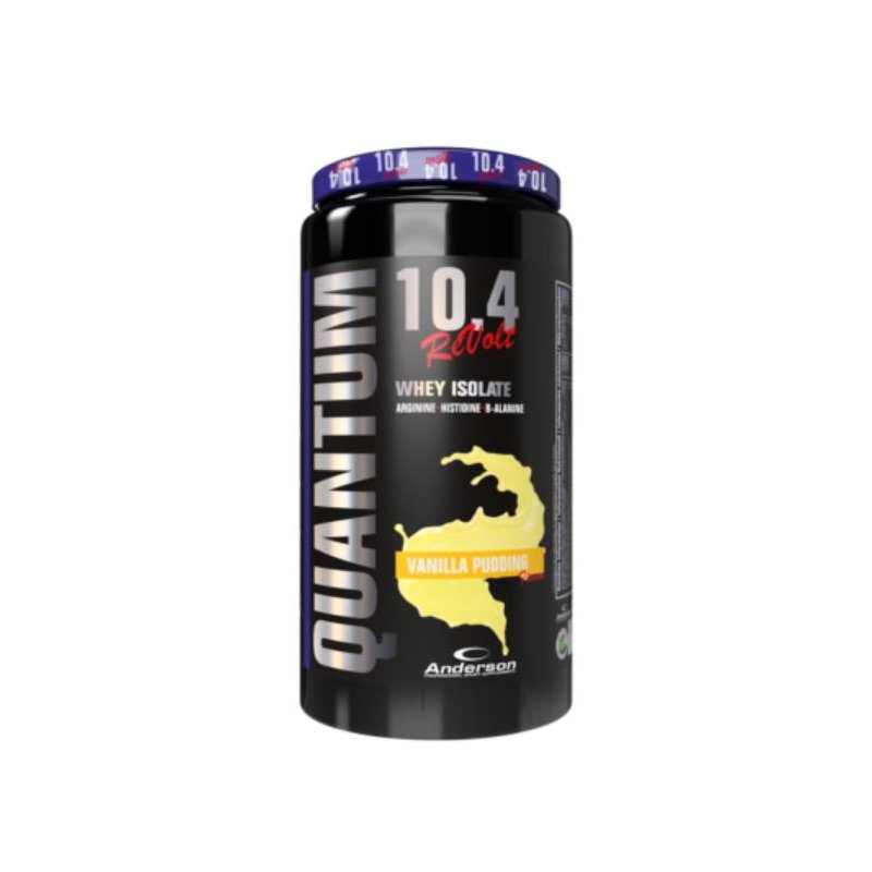 Vendita online INTEGRATORE ALIMENTARE QUANTUM 10.4 ISOLATE 800G VANIGLIA costo  45,00 €  spedizione in 24h