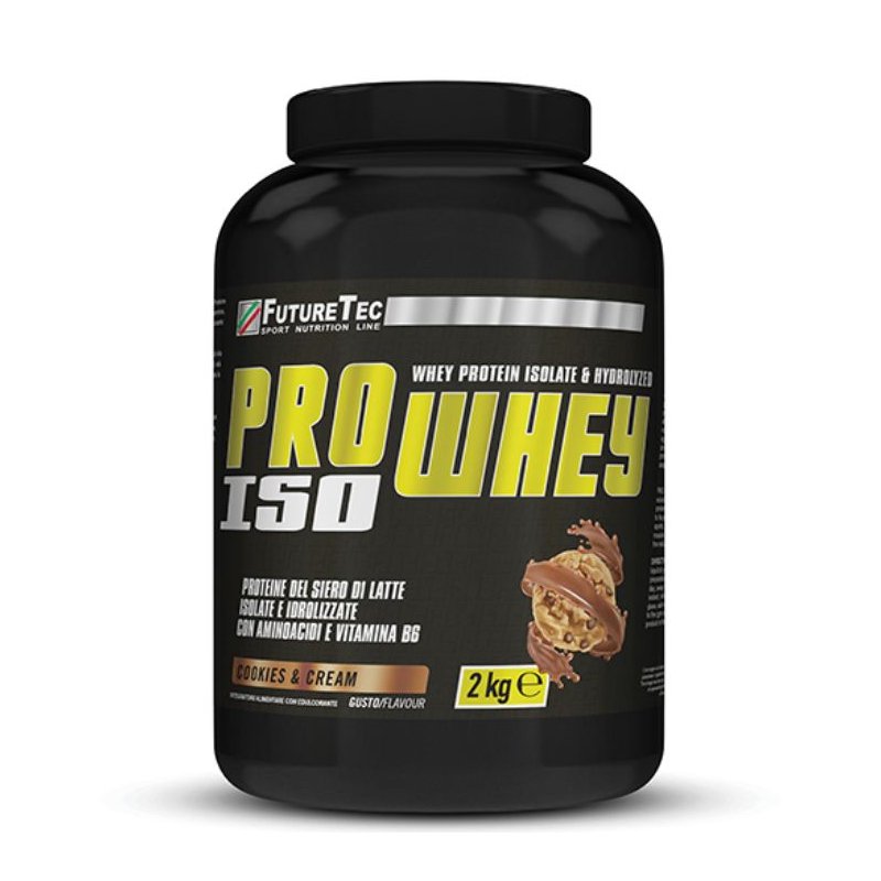 Vendita online INTEGRATORE ALIMENTARE PRO WHEY ISO 2 KG COOKIES & CREAM costo  70,00 €  spedizione in 24h