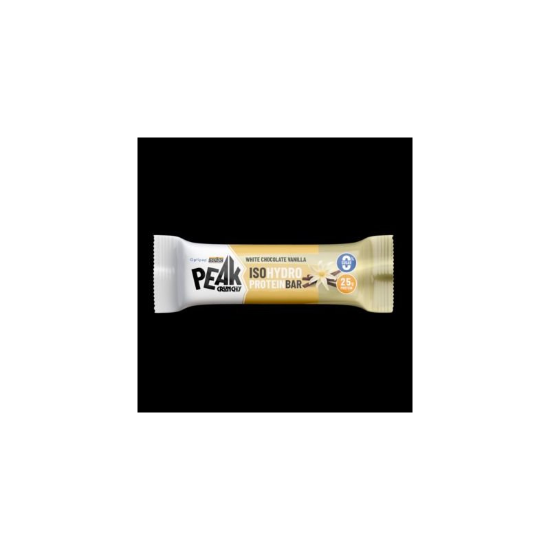 Vendita online INTEGRATORE ALIMENTARE PEAK CRUNCHY 55G WHITE CHOCOLATE VANILLA costo  2,50 €  spedizione in 24h