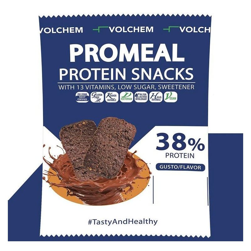 Vendita online INTEGRATORE ALIMENTARE PROMEAL SNACKS 37,5G CACAO costo  2,00 €  spedizione in 24h