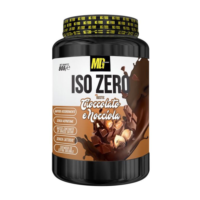 Vendita online INTEGRATORE ALIMENTARE ISO ZERO 908G CIOCCOLATO E NOCCIOLA costo  45,00 €  spedizione in 24h