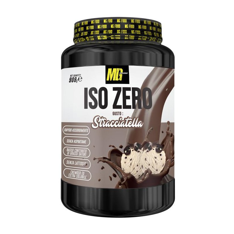 Vendita online INTEGRATORE ALIMENTARE ISO ZERO 908G STRACCIATELLA costo  45,00 €  spedizione in 24h