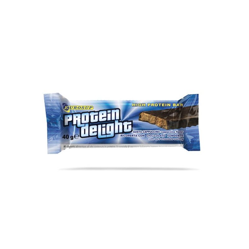 Vendita online INTEGRATORE ALIMENTARE PROTEIN DELIGHT 40G CAPPUCCINO costo  2,00 €  spedizione in 24h