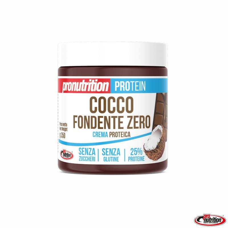 Vendita online INTEGRATORE ALIMENTARE FONDENTE COCCO ZERO 350G costo  8,00 €  spedizione in 24h