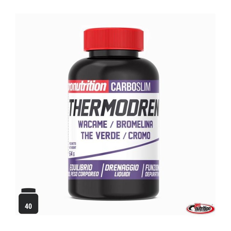 Vendita online INTEGRATORE PER LO SPORT THERMODREN 80 CPS costo  35,00 €  spedizione in 24h