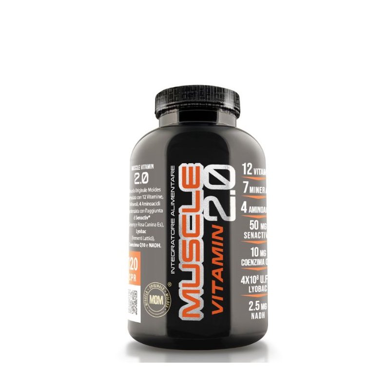 Vendita online INTEGRATORE ALIMENTARE MUSCLE VITAMIN 2.0 120 CPR costo  30,00 €  spedizione in 24h