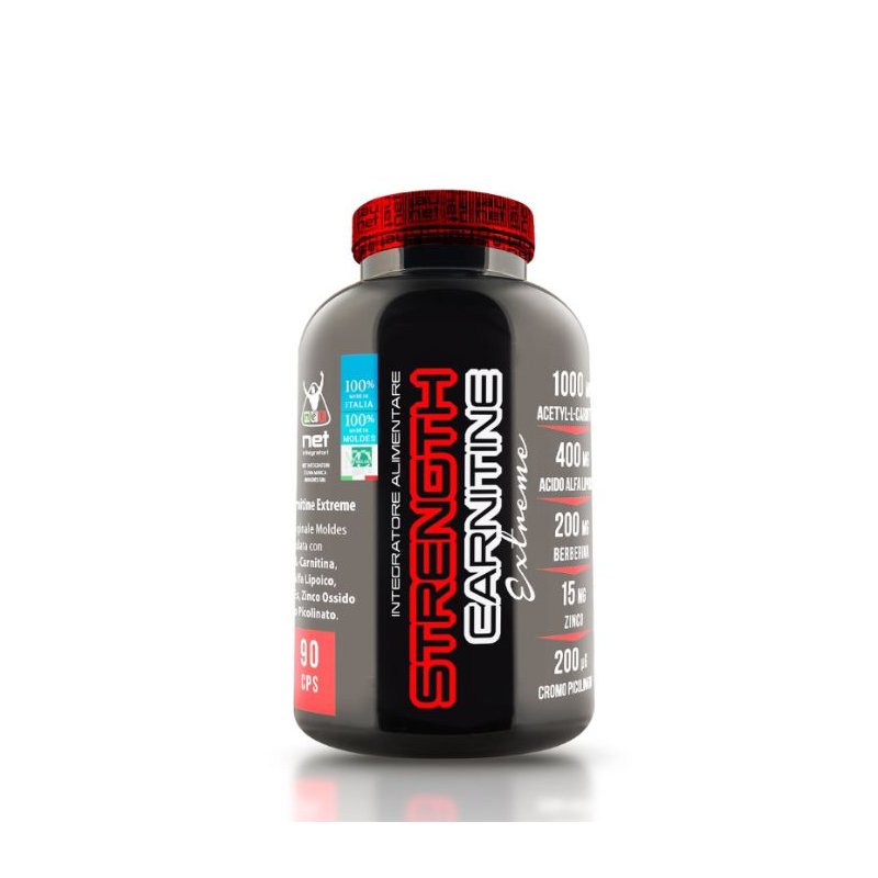 Vendita online INTEGRATORE PER LO SPORT STRENGTH CARNITINE EXTREME 90 CPS costo  35,00 €  spedizione in 24h