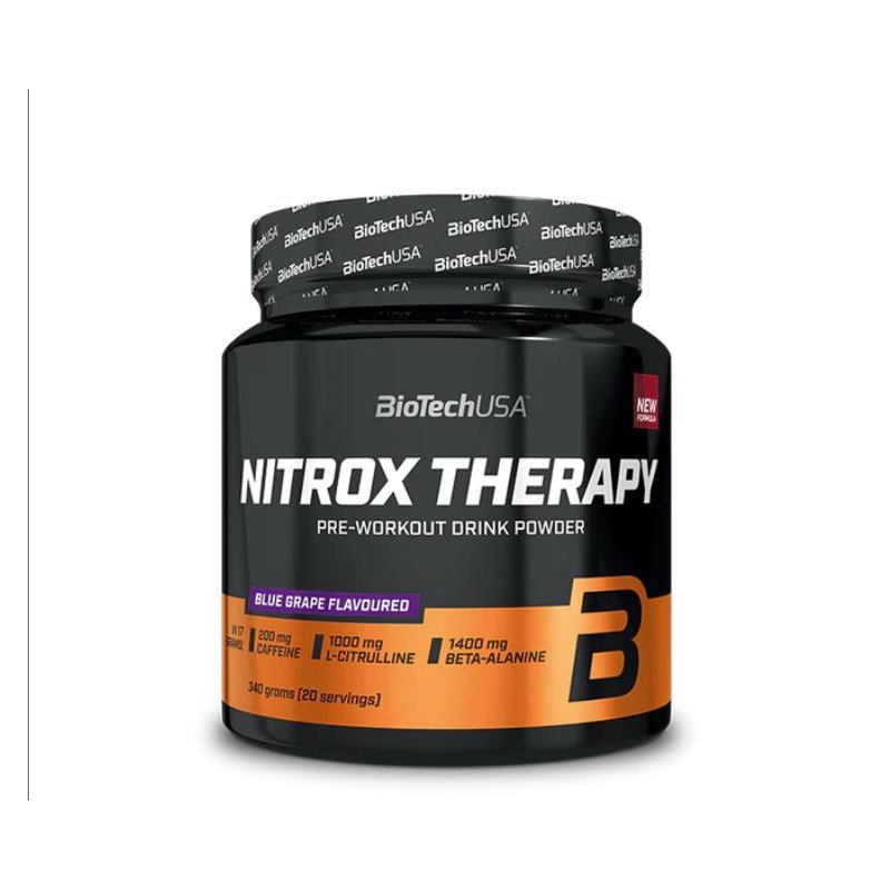 Vendita online INTEGRATORE PER LO SPORT NITROX THERAPY 340 G BLUE GRAPE costo  25,00 €  spedizione in 24h