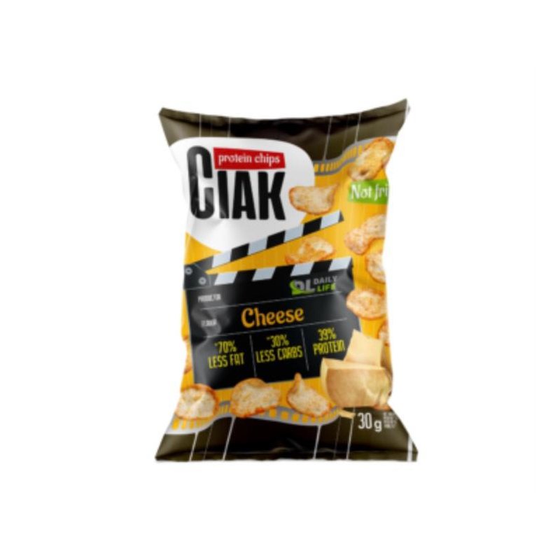 Vendita online INTEGRATORE ALIMENTARE CIAK PROTEIN CHIPS 30G CHEESE costo  2,00 €  spedizione in 24h