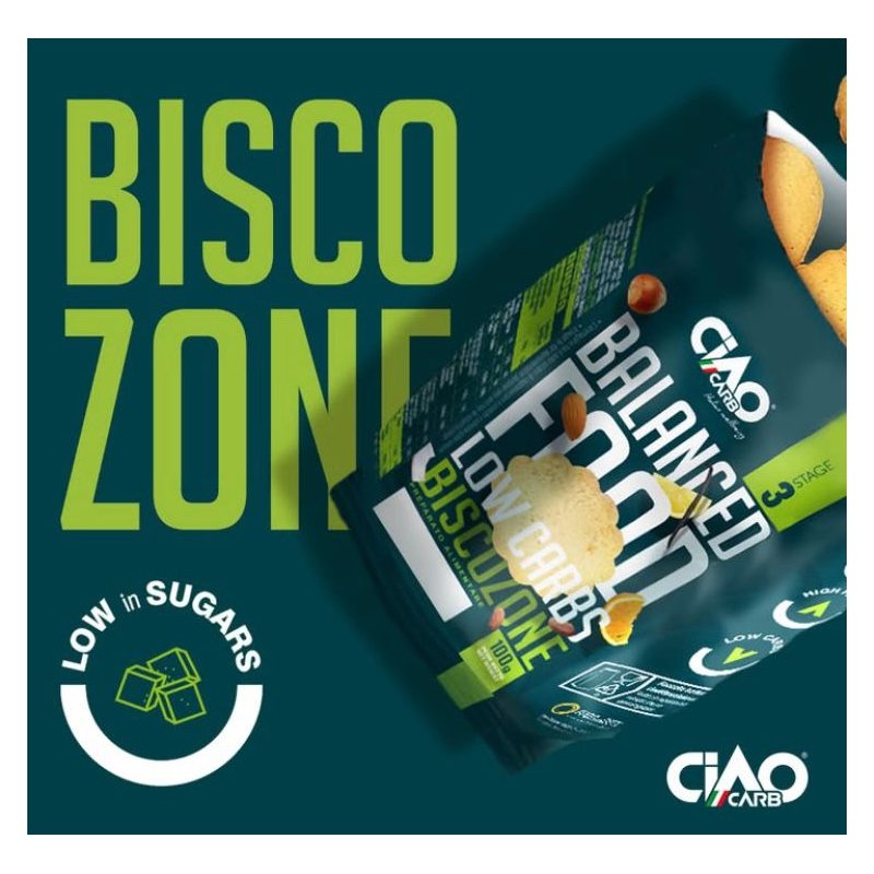 Vendita online INTEGRATORE ALIMENTARE BISCOZONE 100G COCCO costo  3,00 €  spedizione in 24h