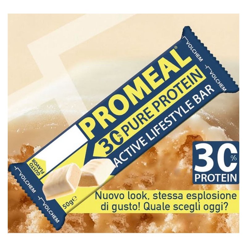 Vendita online INTEGRATORE ALIMENTARE PROMEAL ZONE 40-30-30 50G C.BIANCO FRAGOLA costo  2,50 €  spedizione in 24h